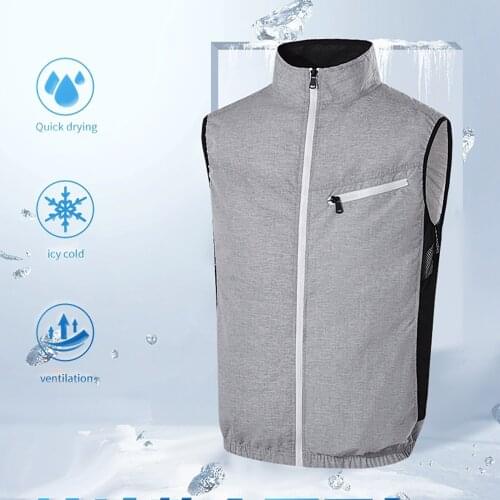 Air Conditioner Vest Sun Protection Skin Clothing Jacket Cycling Summer Hiking Men Tops Welding High Temperature Work Clothes