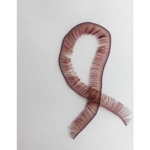 10PCS/LOT Retail SD BJD Doll Eye Lash 10MM Black Brown Reborn Eyelashs For Dolls