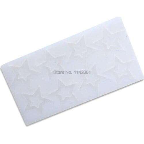 50pcs 8 Holes Star Silicone mold fondant mold cake decorating tools chocolate mold