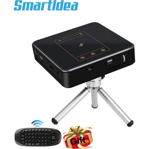 Android 7.1.2 Mobile Smart Projector 2G RAM 8000mAh Battery Support 4K 1080P HD Proyector Beam Miracast Airplay Eshare Bluetooth
