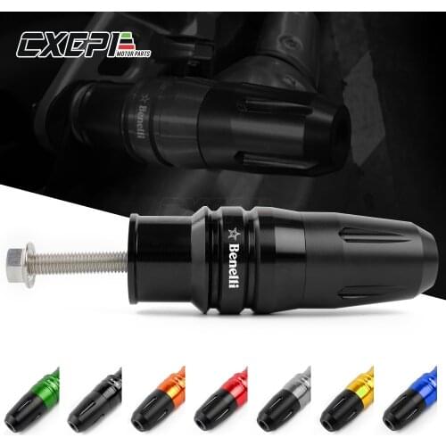 For Benelli BN600 BN300 TNT600 TNT300 TNT 300 600 Motorcycle CNC Frame Crash Pads Exhaust Sliders Crash Protector With logo