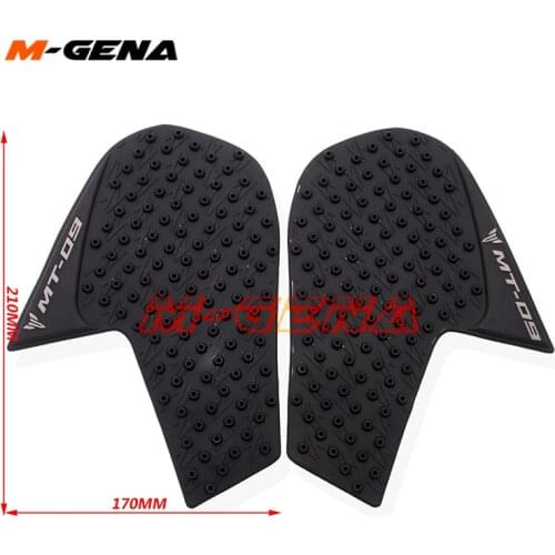 For MT09 MT-09 2014 2015 2016 14 15 16 Motorcycle Protector Anti slip Tank Pad Sticker Gas Knee Grip Traction Side Decal