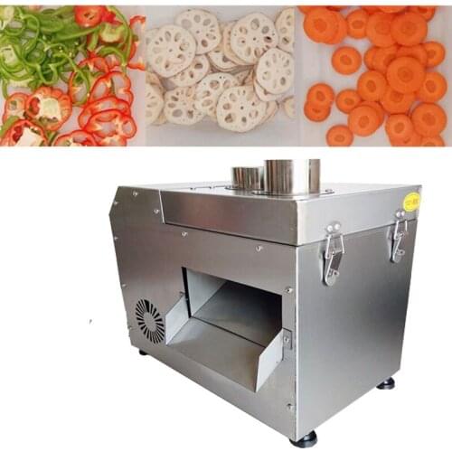 250KG/H electric vegetable shredder stainless steel potato lemon slicer vegetable slicer potato chip slicer 1pc