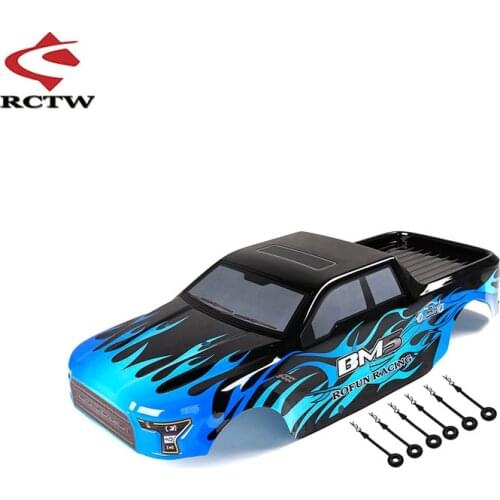Pickup Car Body Shell for 1/6 FG Monster Hummer Truck ROFUN ROVAN Big Monster Spare Parts