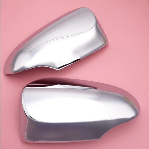 CITALL Chrome Side Rearview Wing Door Mirror Cover Trim Cap 26x14cm Fit for Toyota C-HR CHR 2017 2018 2019 2020