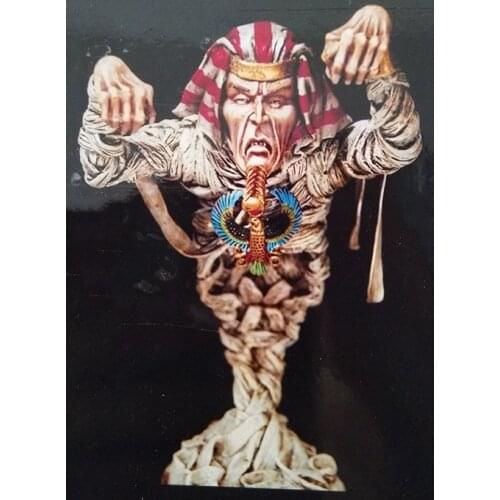 1/10 Scale Unpainted Resin bust mummy collection bust