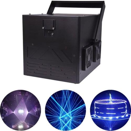 10W RGB Full Color Animated Laser Light ILDA ISHOW Pangolin DMX512 Music Control DT40K Laser Projector DJ Disco Party Lamp Show