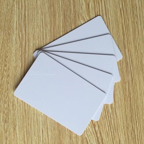 RFID card blank inkjet printable 13.56Mhz ISO14443A 1k Work with NFC phone free shipping 10pcs/lot