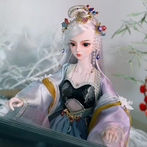 Dream Fairy 1/3 BJD Four Seasons Series 62CM Ball Jointed Dolls Full Set High-end Customized Makeup DIY Dolls for Girls