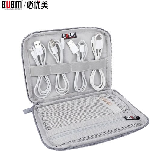 BUBM bag for electronic accessories travel electronic organizer storage for data wire ipad hard drive