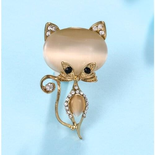 WEIMANJINGDIAN Brooches With Cats For Clothes
