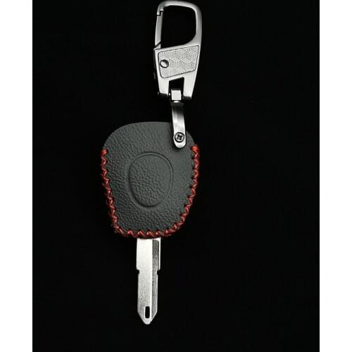 1 Button Remote Control Soft Leather Car Key Case Shell For Renault Megane Scenic Laguna Espace Clio Car Cover