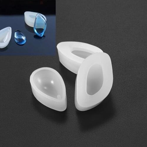 1Pcs Waterdrops Pendant Jewelry Silicone Casting Molds Sets Mixed Style UV Epoxy Resin Molds For DIY Jewelry Making Findings Kit