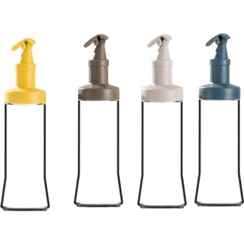 1pc Cooking Seasoning Oil Bottle Sauce Bottle Glass Storage Bottles for Oil and Vinegar Oil Dispenser For Kitchen Accessory