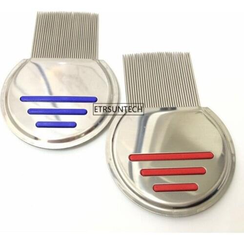 100pcs Dog Comb Stainless Steel Teeth Hair Brush Dog Grooming Brush for Dogs Cat Combs Pet Supplies