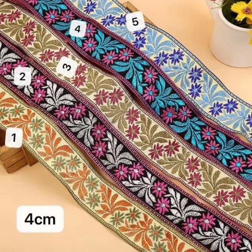4cm nation style jacquard ribbon,cloths cap accessories ribbon,bag ribbon,shoes ribbon,jacquard webbing,XERY10032ac