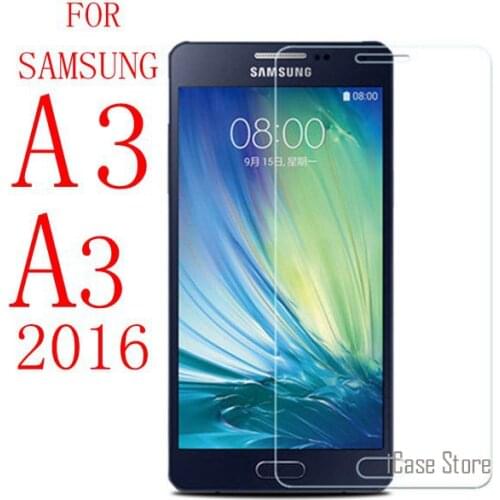 9H Tempered Glass for Samsung Galaxy A3 2016 sm-a310f A310 A310F A300 A310M A300F A300FU Screen Protector Films case