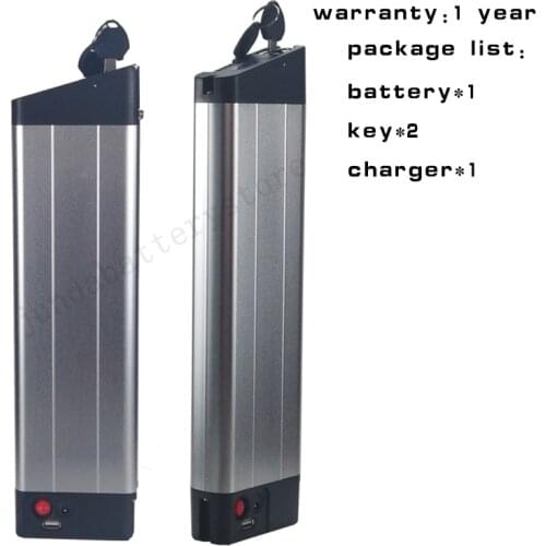 Rapier lithuim battery 48v 10.5ah electric bike batteries 36v 10ah 12.8ah 13.6ah for ebike battery 350w 500w with charger