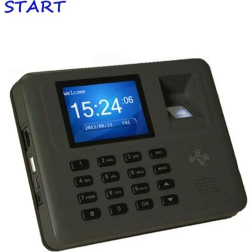 Free Software A-C271 TCP/IP Biometric Fingerprint Time Clock Recorder Attendance Employee Electronic Punch Reader Machine