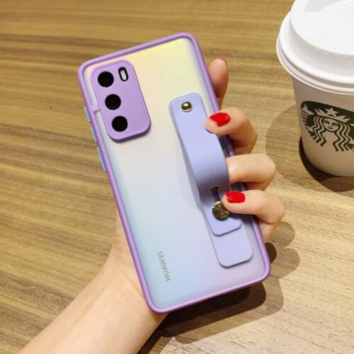 Holder Stand Case For Redmi Note 9 9s 8 Pro 10 9A 9C Cover For Xiaomi 9 8 9t Pro 10 Lite PocoX3 Wrist Strap Phone Case