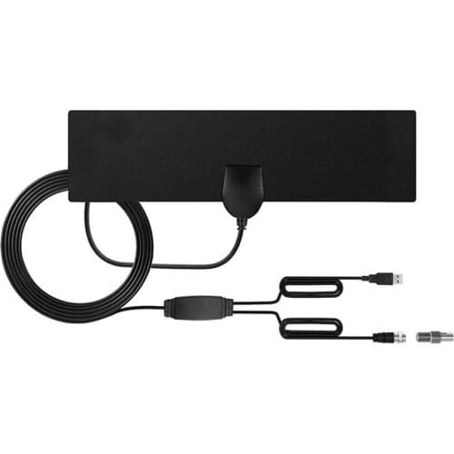 4K Digital TV Antenna, CMMB DVB-T2 High Gain Power Amplifier Board Antenna TV Antenna Booster Replacement, Cable Connection Line