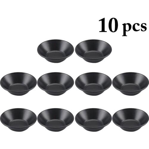 10 Pcs/Set DIY Egg Tart Mold Round Nonstick Cupcake Cookie Muffin Baking Mold Reusable Pudding Tartlets Pans Bakeware Mould