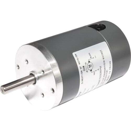 Diameter 60mm DC Permanenr Magnet Motor High Speed 12V 24V 2000rpm 3000rpm 4000rpm 5000rpm for DIY Part