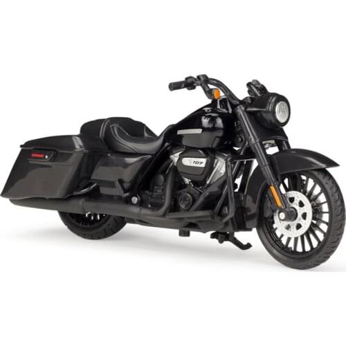 Maisto 1:18 2017 Road King Special Die Cast Vehicles Motorcycle Model Toys Collectible Hobbies Kids Gifts