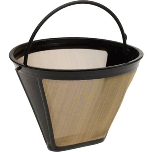 Reusable Cone Style Replacement Coffee Filter Replaces Your Permanent Coffee Filter for Machines and Brewers