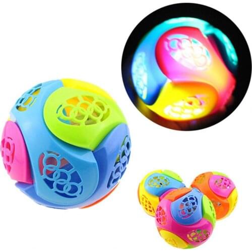 New Kids fidget toys Led Light Ball Toys Jumping Dancing Music Flashing Bouncing Ball Funny Children Toys Boy Girl Gift
