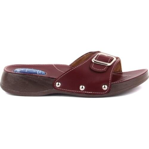 Silikon Jelli Burgundy Orthopedic Heel Spurs Slipper