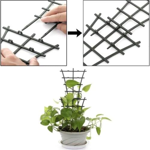 Plant Climbing Frame Support DIY Garden Mini Superimposed Potted Plastic Pot Plant Line Indoor Outdoor Vine Flowers Vegetable