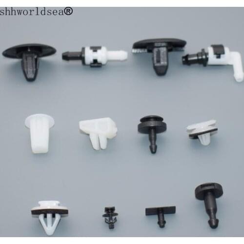 Shhworldsea Original Grommet Screw Seat Right-Angle Connector Body Weather Strip Retainer Rear Bumper Grommet Rear Bumper Clips