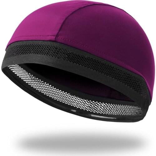 Sunscreen Sweat-absorbent Outdoor Sporting Cycling Headwear Sweat Wicking Cycling Hat No Discoloration Ice Silk Headwear