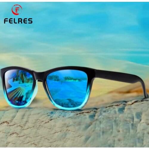 FELRES Sport Polarized Square Sunglasses For Men Women Outdoor Driving Cycling Fishing UV400 Protection Glasses Hot 0717