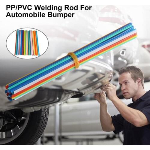 50Pcs Car Bumper PP/PVC Welding Rod Multi Purpse Non-toxic For Car Deflector Battery Car Battery Shells Motorcycle Inner Panels