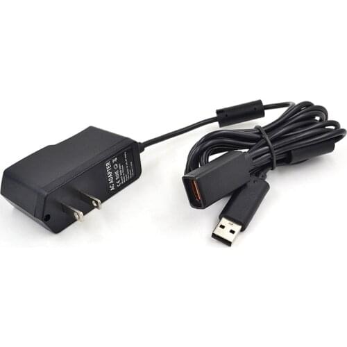 USB AC Adapter Power Supply Cord For Xbox- 360 kinect Sensor Converter Cable