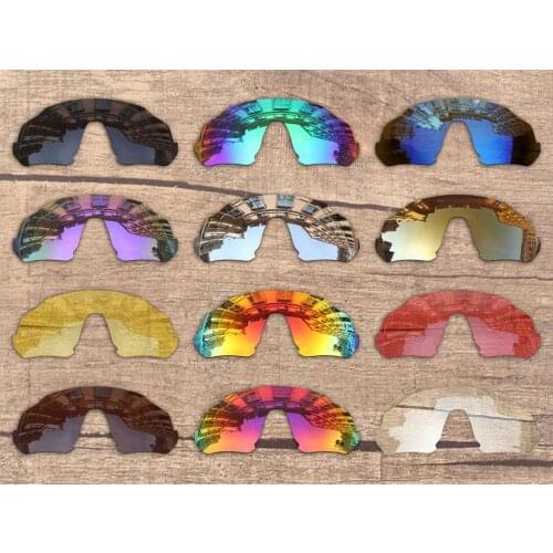 Vonxyz Multiple Choices Polarized Replacement Lenses for-Oakley Flight Jacket OO9401 Sunglasses