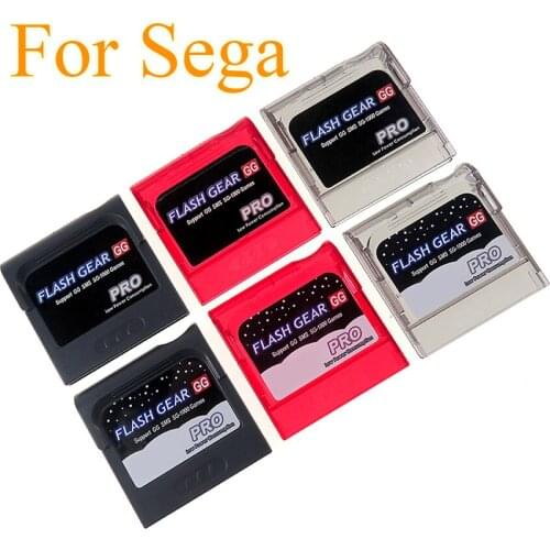 50pcs For Sega Game Gear GG Game Cartridge Housing Shell Card box Game Card Housing cover Case Replacement