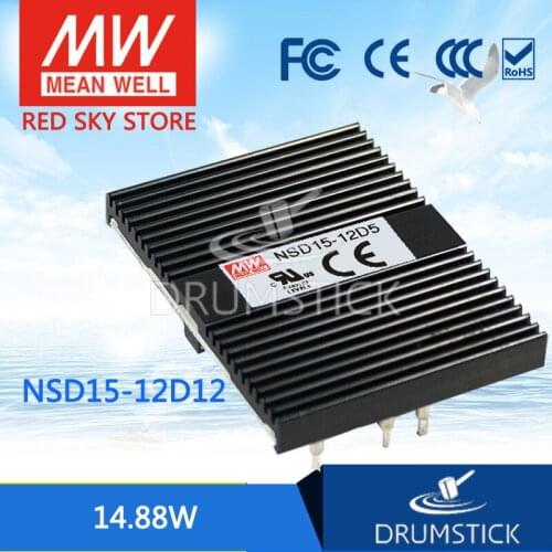 Ship from Russia) MEAN WELL NSD15-12D12 12V 0.83A meanwell NSD15 12V 14.88W DC-DC Regulated Dual Output Converter