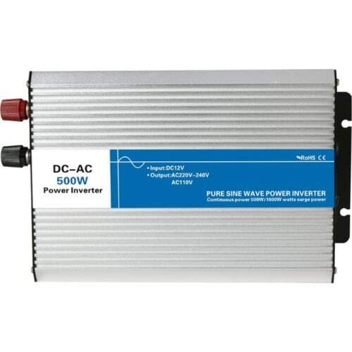 500w pure sine wave inverter DC 12V/24V/48V to AC 110V/220V tronic power inverter circuits off-grid tie cheap 12 24 48 V
