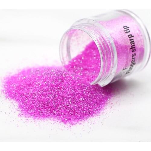 5g Bottled acrylic Laser pink Glitters Powder Nail Art Decoration 3D Nail Art glitters for art nail DIY M48