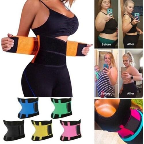 Men Women Shapewear Sweat Belt Waist Cincher Trainer Trimmer Gym Body Shaper Unisex Sports Belt Waistband Waist trainer Corset