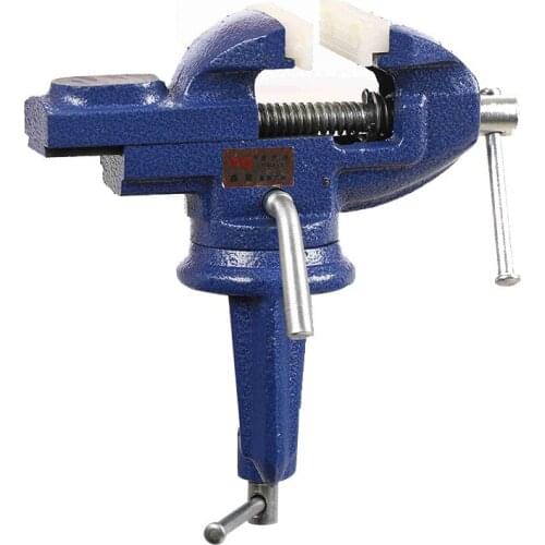 Mini Bench Vise Electronic Circuit Board Table Vise Flat-Nose Pliers Universal Bench Vise Manual Pliers