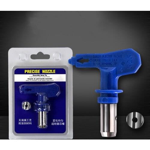 1pc Airless Spray Tip Nozzle Etc Model Nozzle Sprayer Airbrush Tip 515/517/519/655 For Titan/Wagner Various Spraying Machine Gun