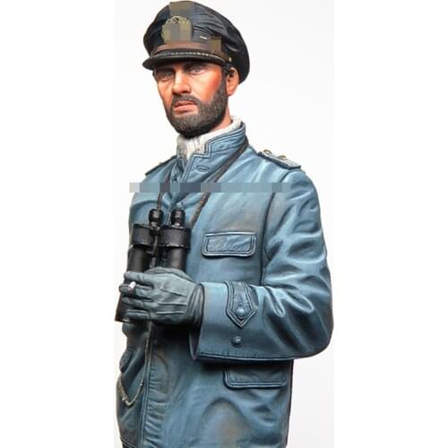 1/16 U-Boat Watch Officer, Resin Model figure GK, Soldier Military theme of WWII Unassembled and unpainted kit
