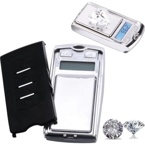 200G/100G 0.01G Portable Scale Household Car Key Mini Jewelry Scale Electronic Scale Tools Digital Accurate Flat Led Scales