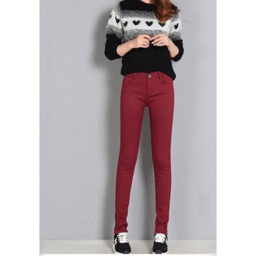 Winter Casular Fashion Fleece Long Pencil Pants Womens Warm Thick Sweatpants Women Plus Size Pants for Ladies Harem Trousers