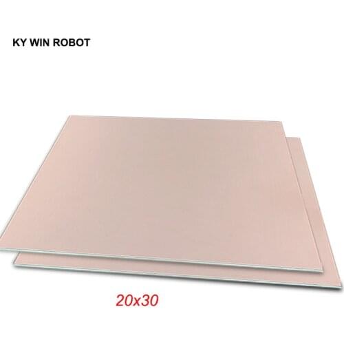 1 pcs FR4 PCB 20*30cm Single Side Copper Clad plate DIY PCB Kit Laminate Circuit Board 20x30cm 200x300x1.5mm