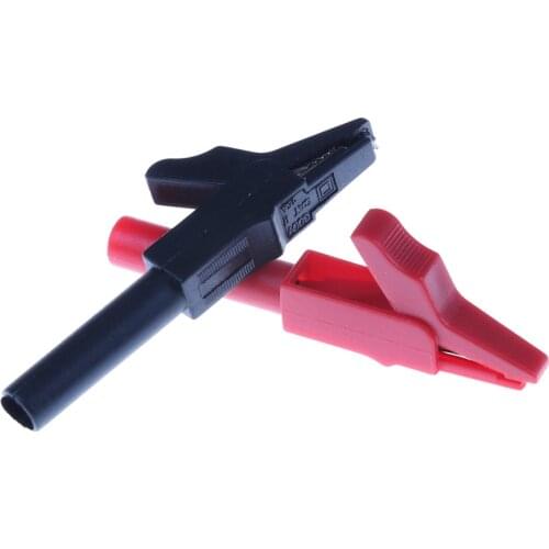 1Pc Alligator Clip Insulative Full Protective Crocodile clip for Multimeters Electronic Diagnostic Multifunctional tool